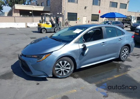 2021 Toyota Corolla Hybrid Le z USA, uszkodzony, nr VIN JTDEAMDE0MJ003108